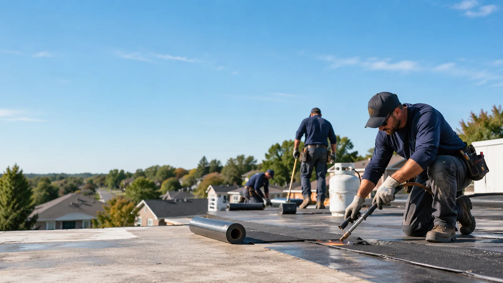 Flat Roof Leak Repair providers in Lane, OK
